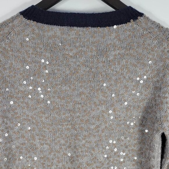 J.Crew 3/4 Sleeve Sweater With Sequins #275 Size M - Picture 7 of 11